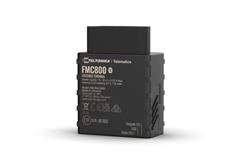 Teltonika Gps tracker FMC800 4G M1 2G Plug & Play tracker with 4G LTE Cat 1 connectivity